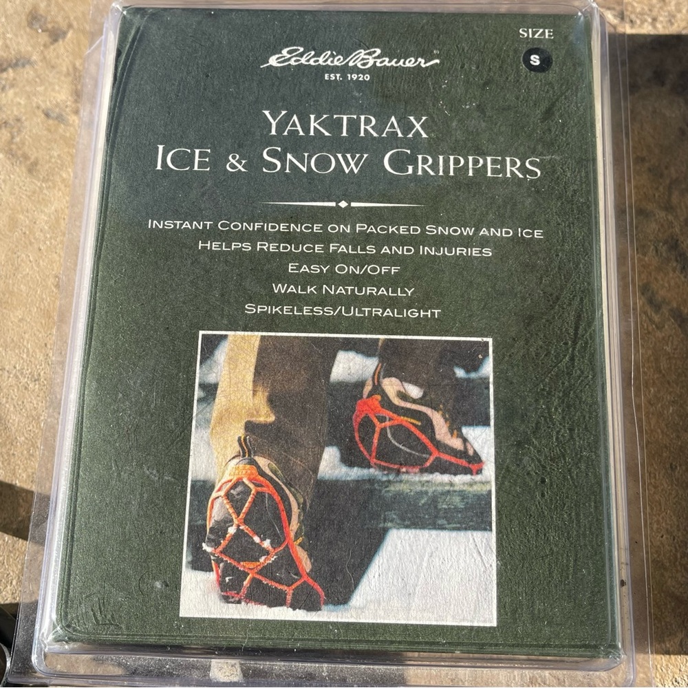 Eddie Bauer Yaktrax Ice & Snow Grippers - Green